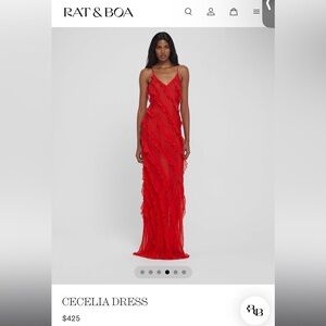 Rat and Boa Celia dress